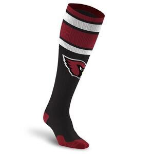 NWT Arizona Cardinals NFL pro compression socks game day logo diabetic 20-30mmhg